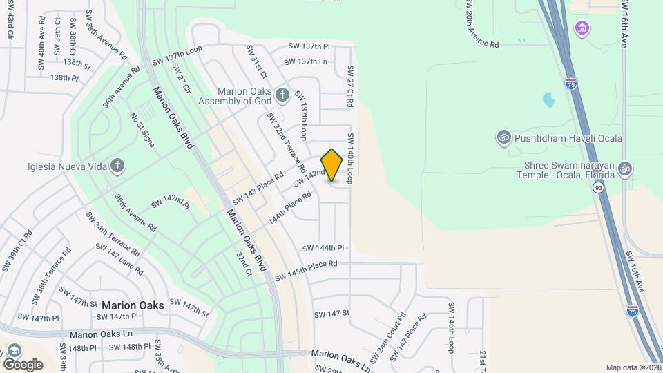 14245 SW 28th Ct Map and Location Details