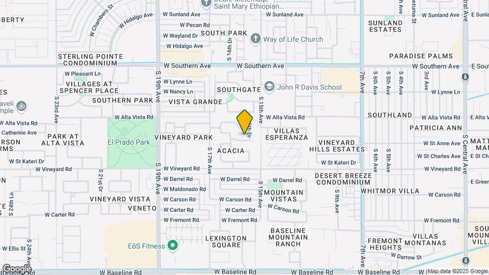 1530 W St Anne Ave Map and Location Details