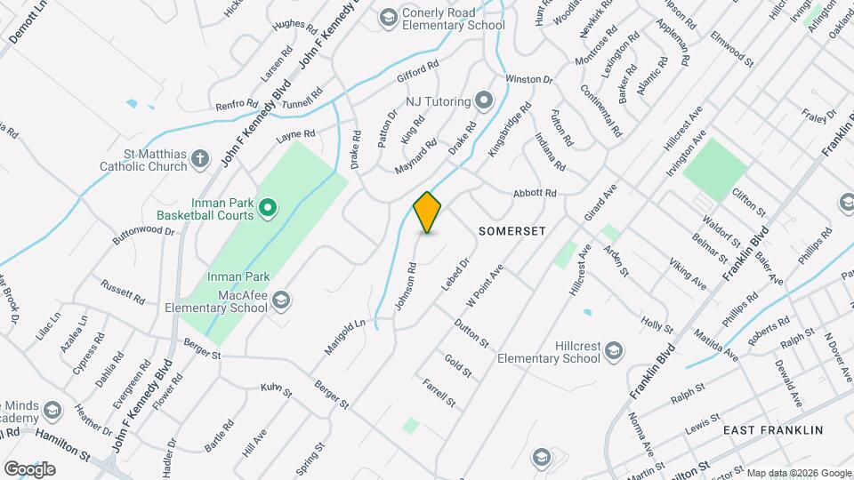 55 Johnson Rd Map and Location Details