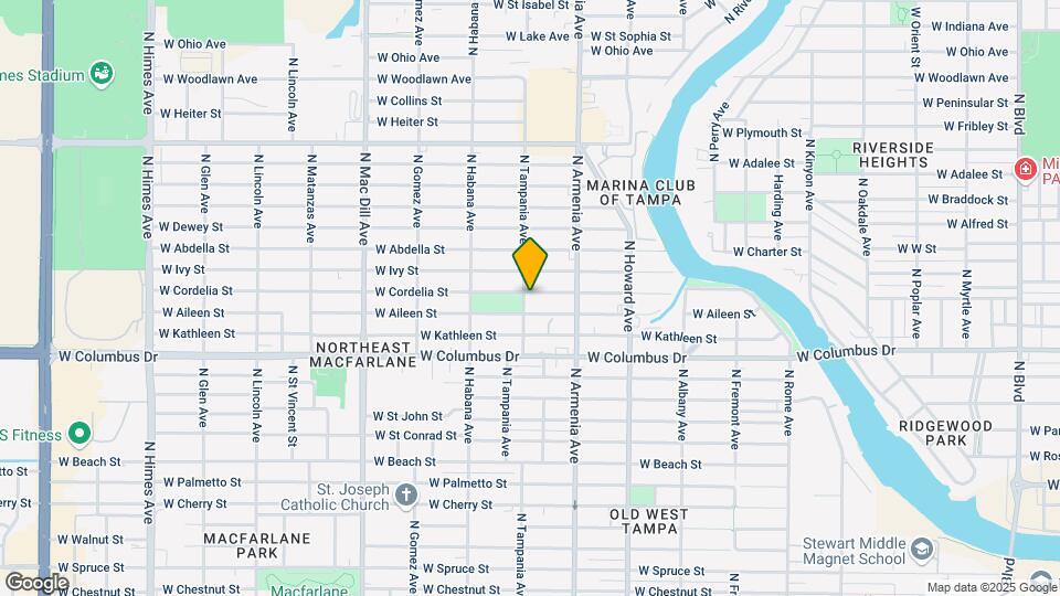2526 W Cordelia St Map and Location Details