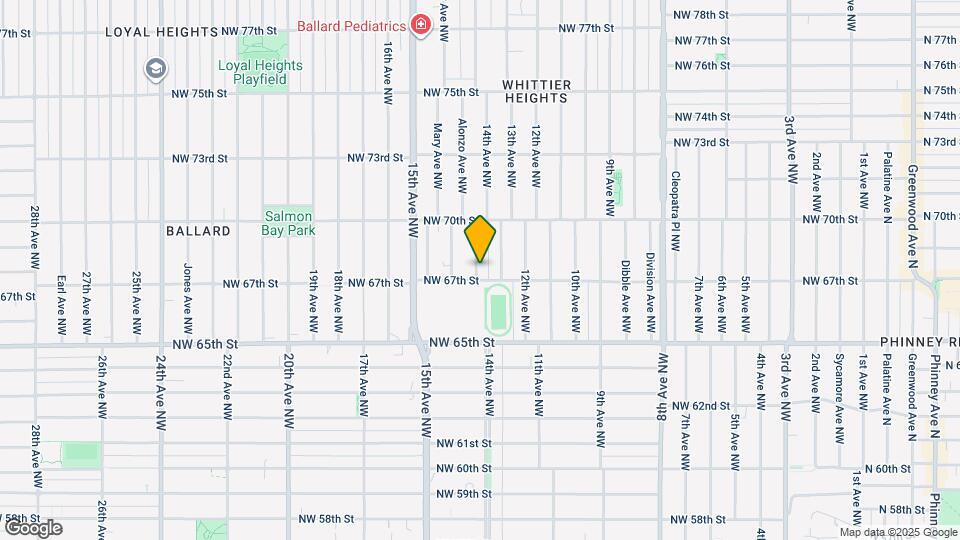 6706 14th Ave NW Map and Location Details