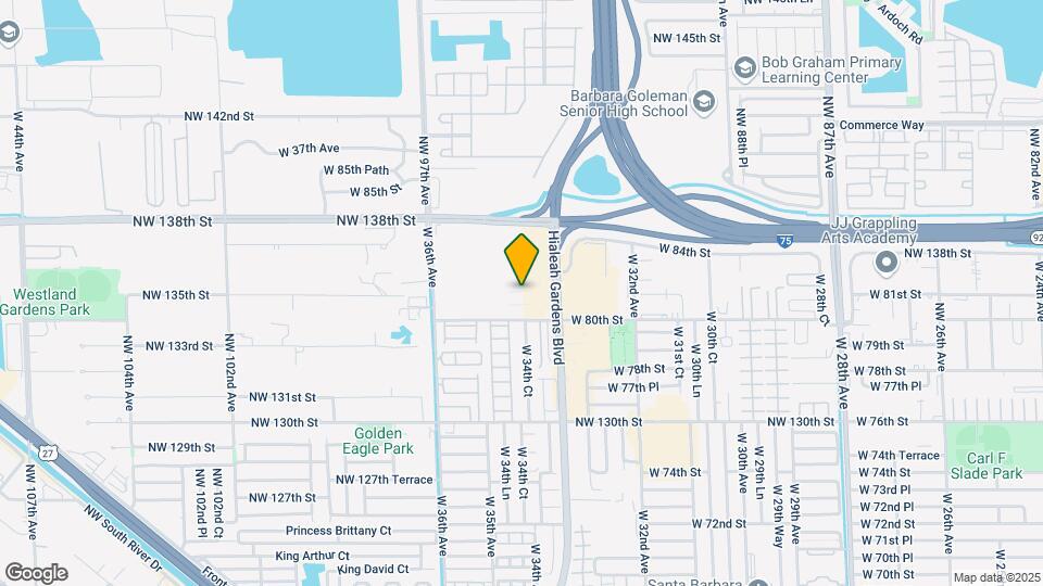3423 W 80th St Mapa y Detalles de la Ubicación