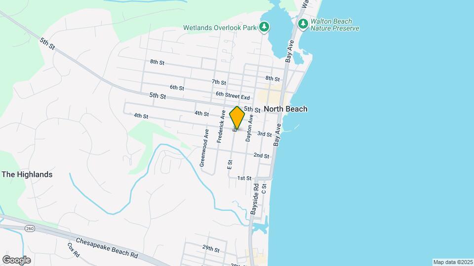 8927 Erie Ave Map and Location Details