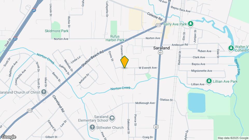 132 Frances St Map and Location Details