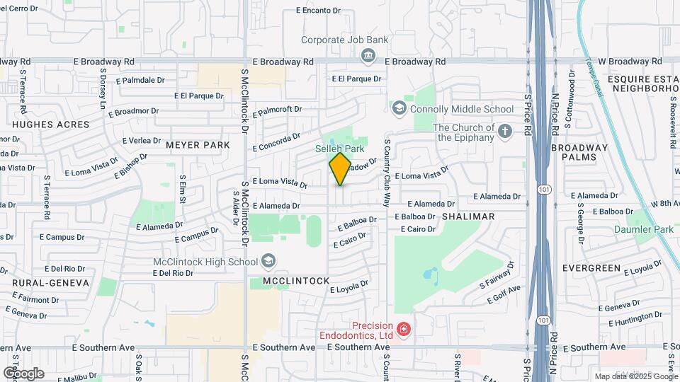 2620 S Holbrook Ln Map and Location Details