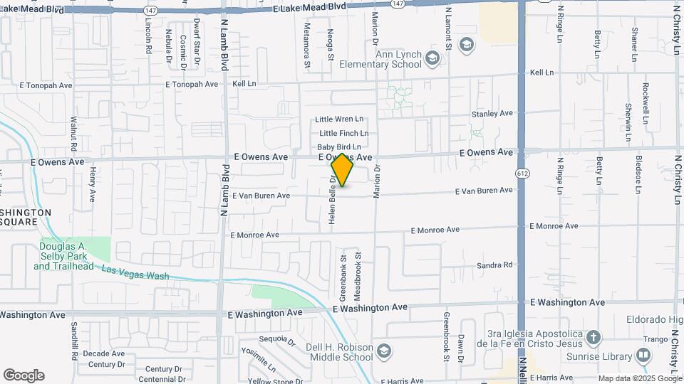 4604 E Van Buren Ave Mapa y Detalles de la Ubicación