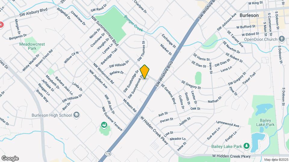 712 SW Sunset Ln Map and Location Details
