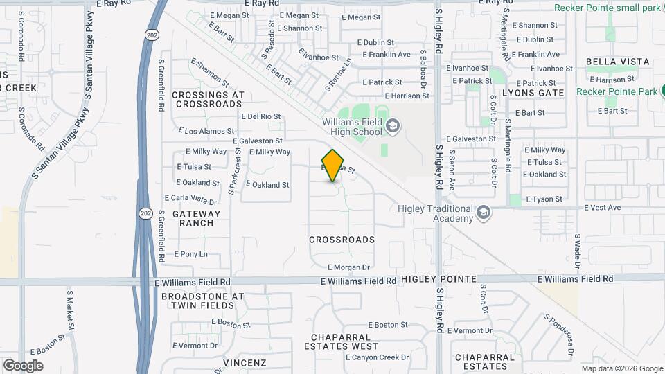 2883 E Oakland Ct Map and Location Details