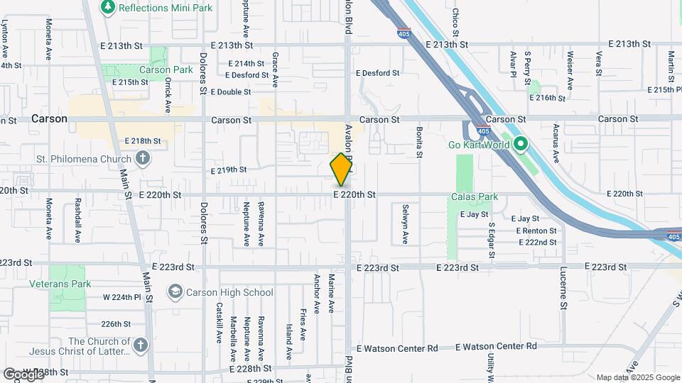 651 E 220th St Mapa y Detalles de la Ubicación