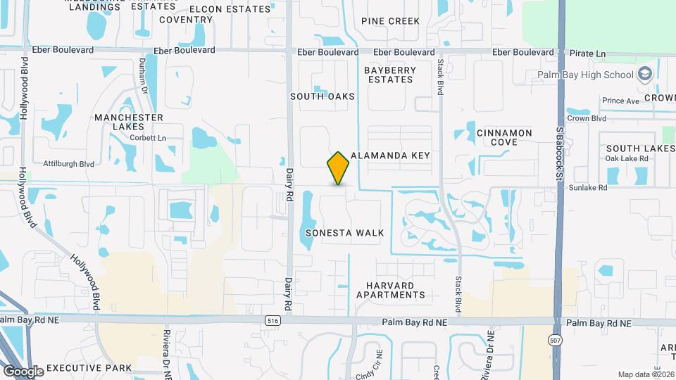 1280 Luminary Cir Map and Location Details