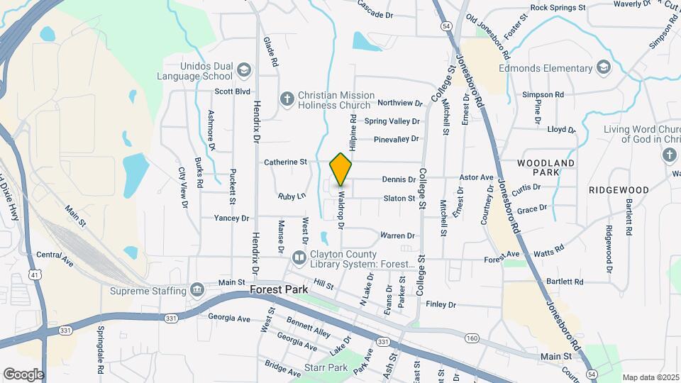 Waldorf Creek Apartments Map and Location Details