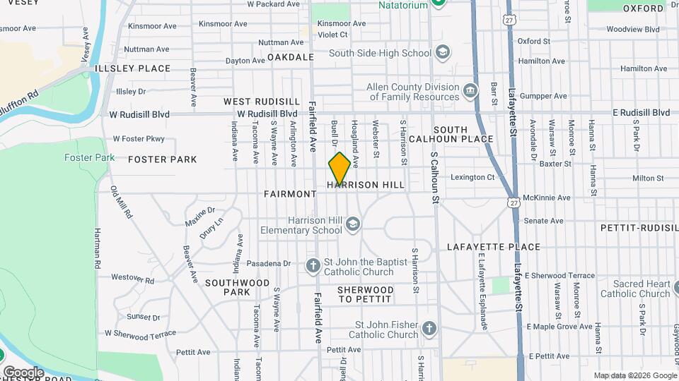 4133 Buell Dr Map and Location Details