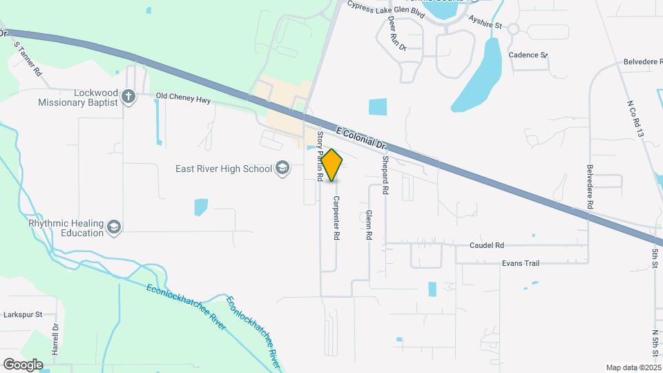 630 Carpenter Rd Map and Location Details