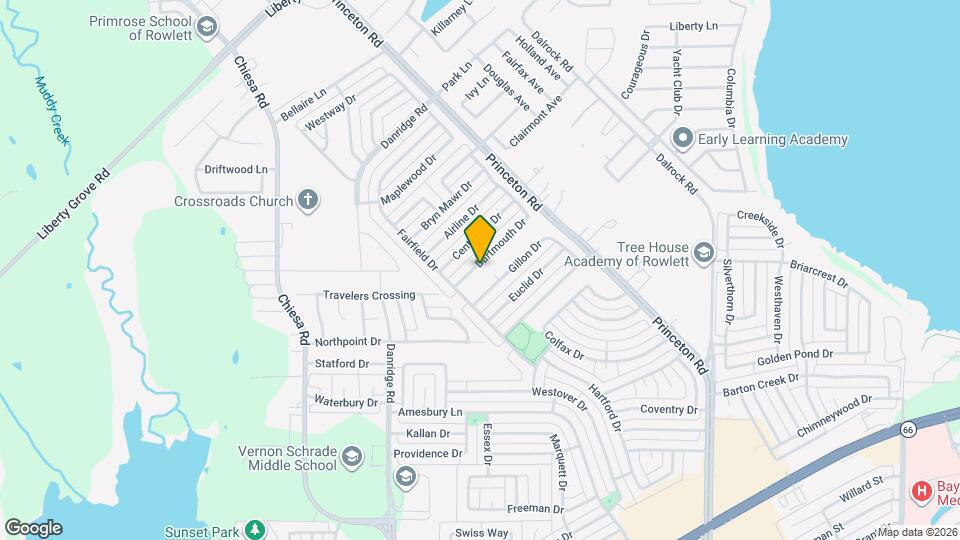 7302 Dartmouth Dr Map and Location Details