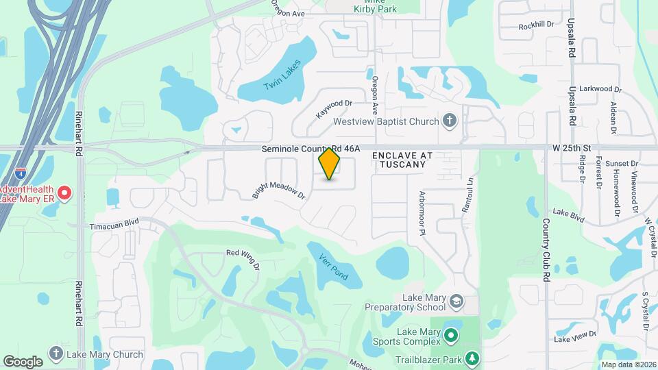 308 Silver Pine Dr Map and Location Details
