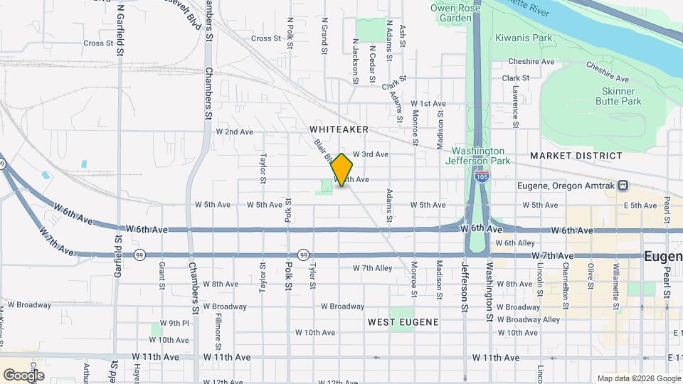 1100 W 4th Ave Mapa y Detalles de la Ubicación