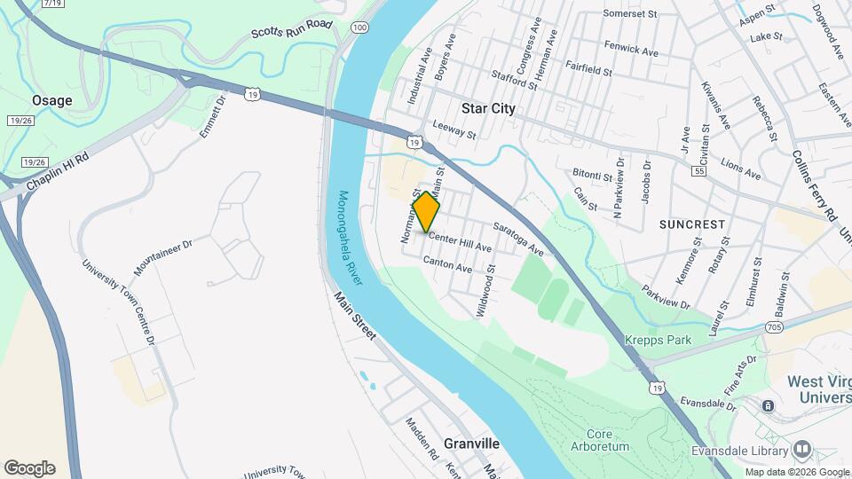 232 N Main St Map and Location Details