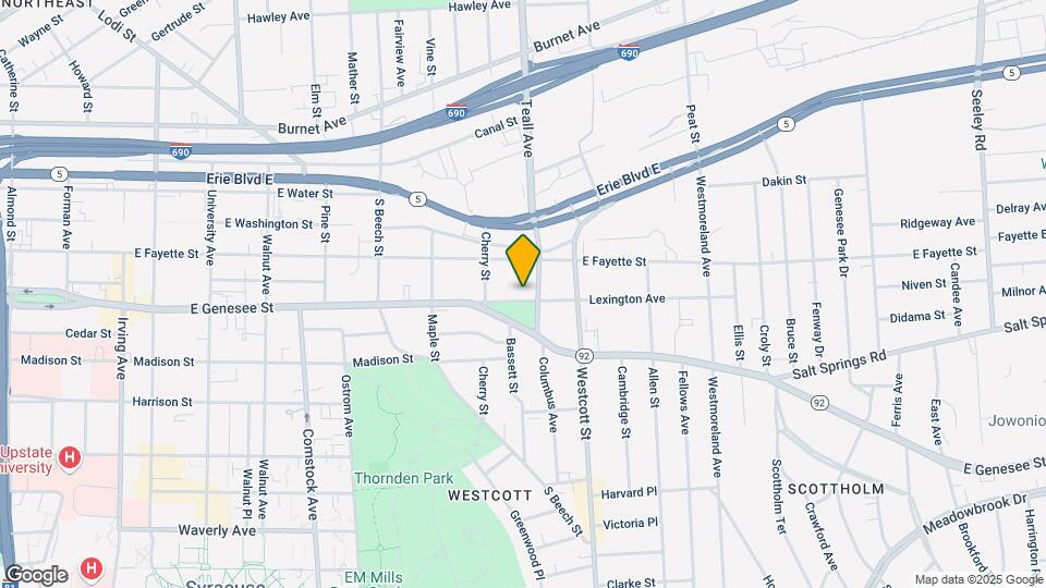 137 Lexington Ave, Unit 1 Map and Location Details