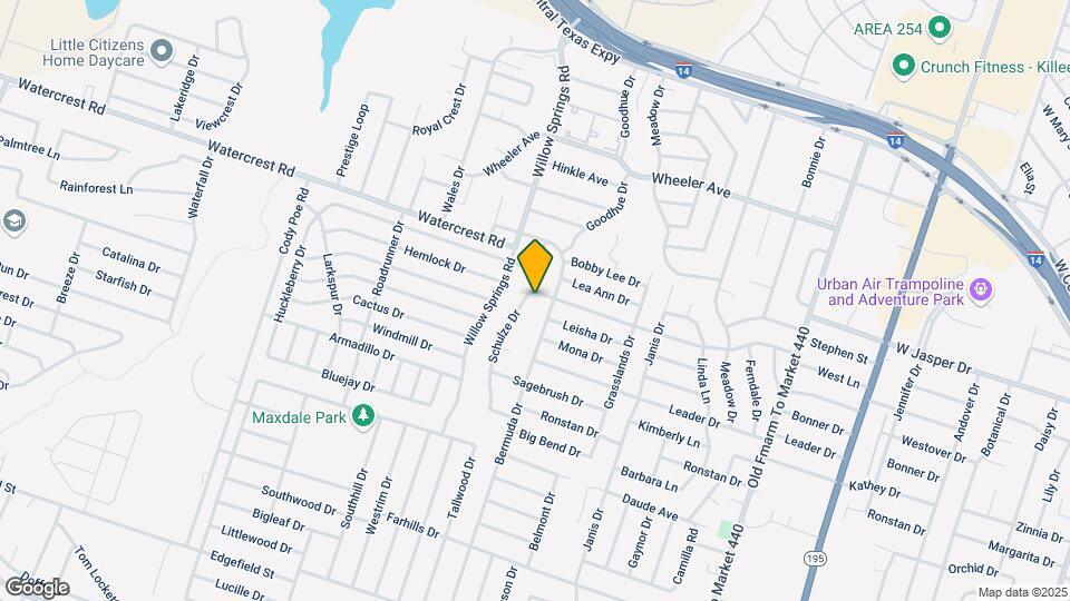 2502 Schulze Dr Map and Location Details