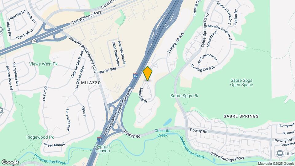 10830 Sabre Hill Dr #201 Map and Location Details