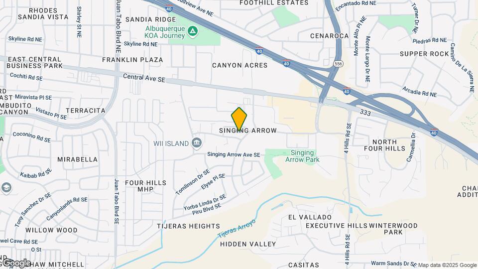 12813 Dunes Rd SE Mapa y Detalles de la Ubicación