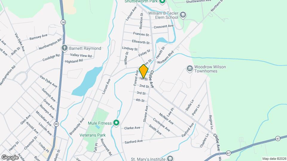 33 1/2 1st St Map and Location Details