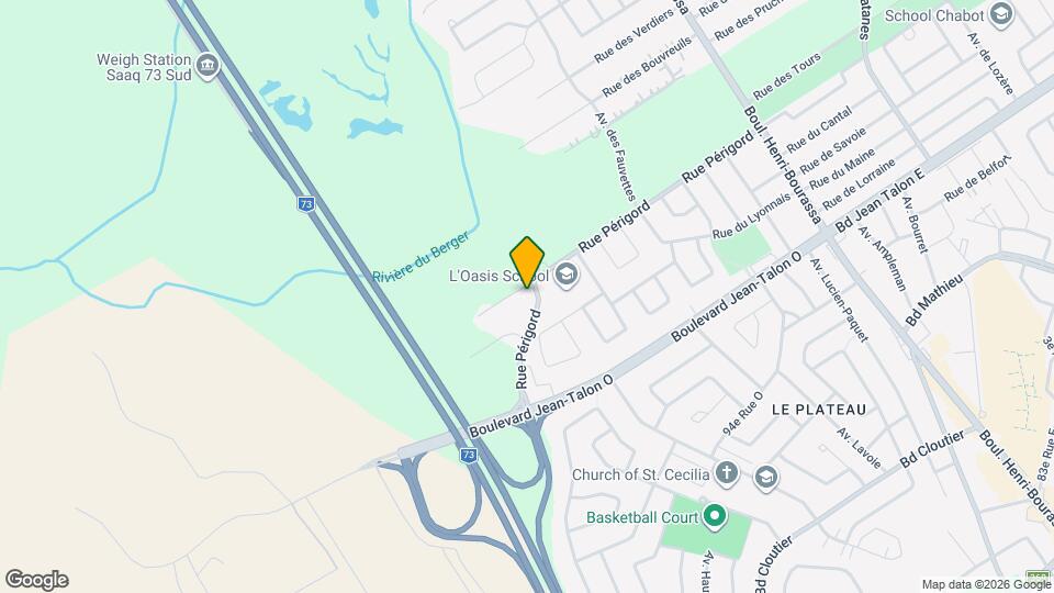 1550 Du Périgord Rue Map and Location Details