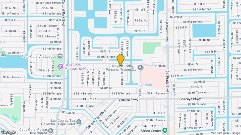 1229-1231 SE 6th Terrace Map and Location Details