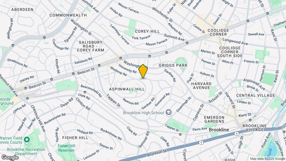 12 Colbourne Crescent Map and Location Details