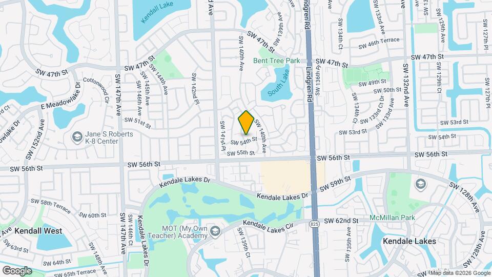 5317 SW 140th Pl Map and Location Details