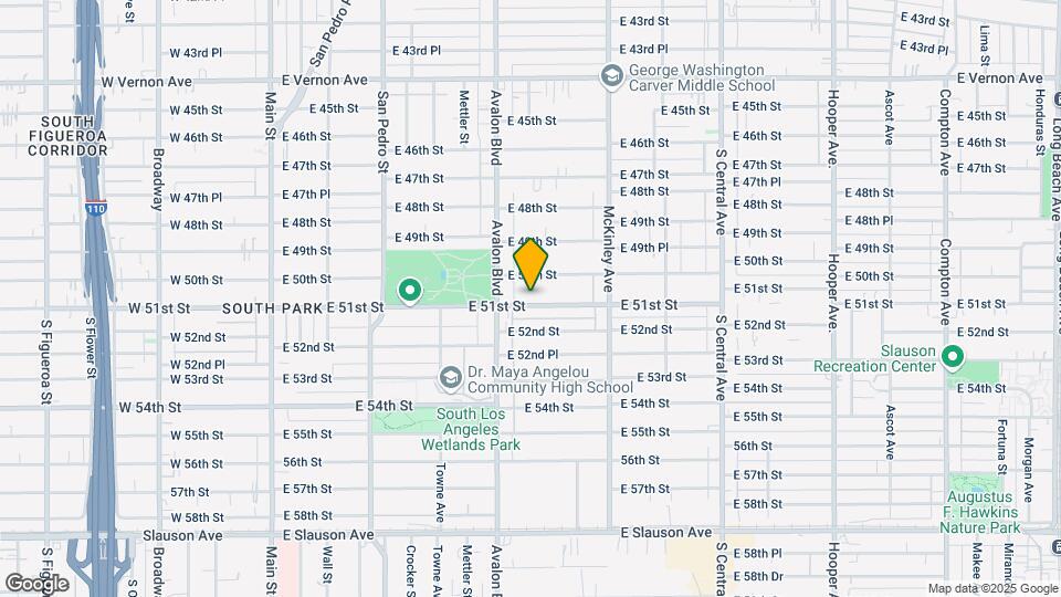 653 E 51st St Map and Location Details