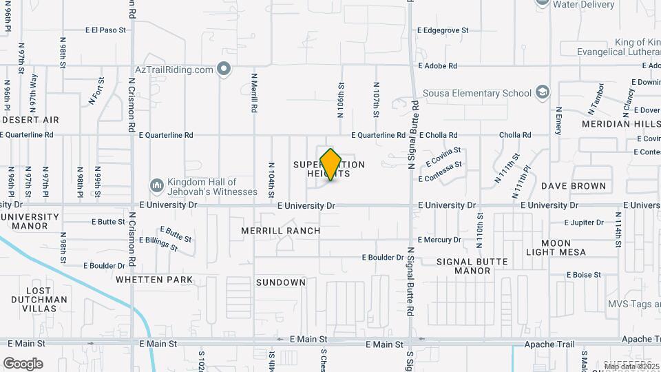 10543 E Cicero St Map and Location Details
