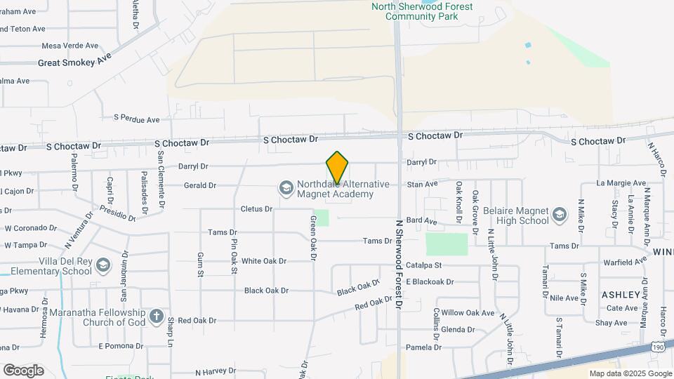 Sherwood Oaks Apartments Homes Map and Location Details