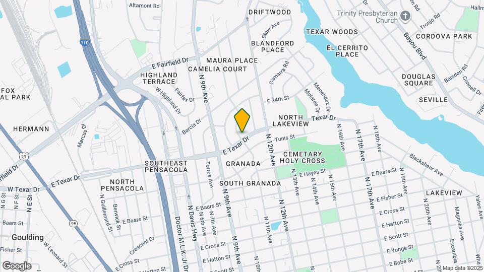 1102 E Texar Dr Map and Location Details