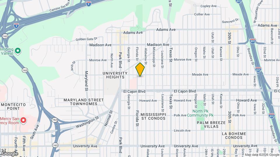 4375 Florida St Map and Location Details