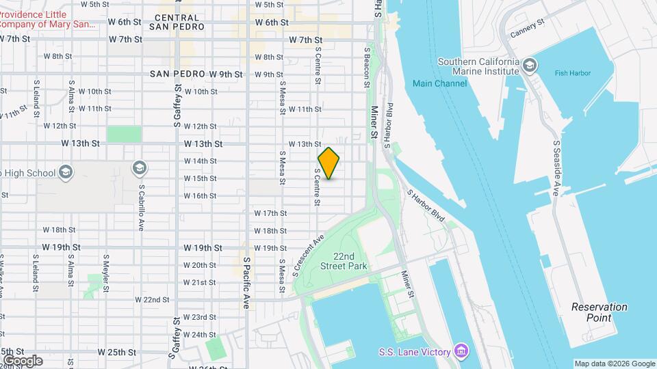 271 W 15th St Map and Location Details