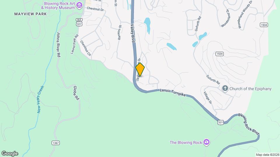 166 Skyland View Dr Map and Location Details