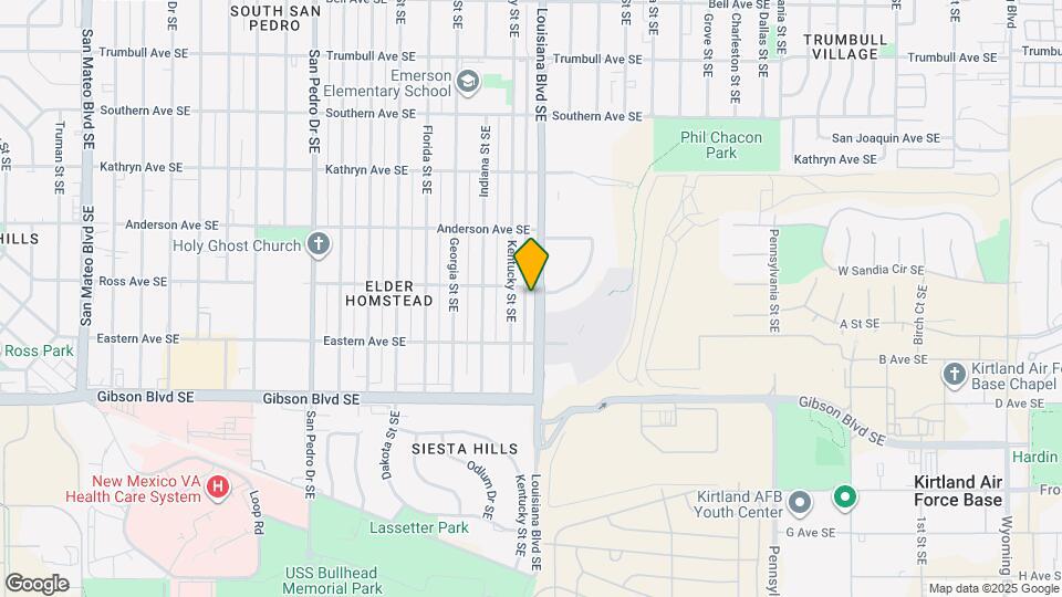 1001 Louisiana Blvd SE Map and Location Details