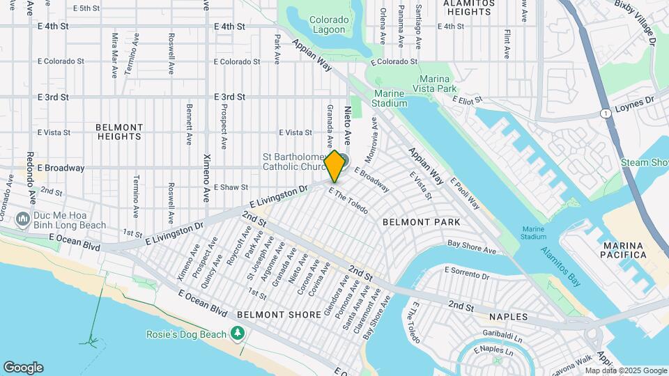 5117 E The Toledo Map and Location Details