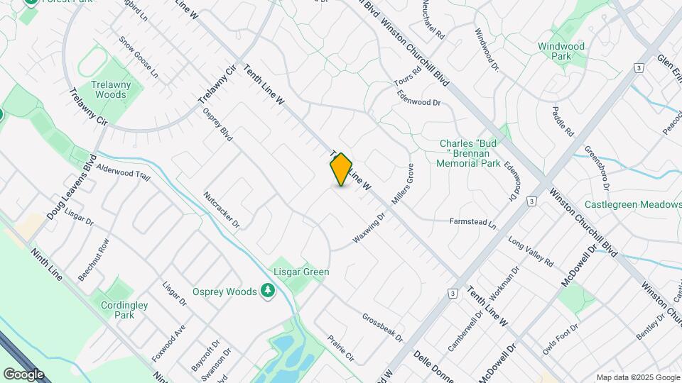 6249 Prairie Cir Map and Location Details