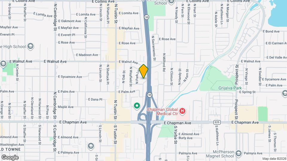 366 N Le May Ct Mapa y Detalles de la Ubicación