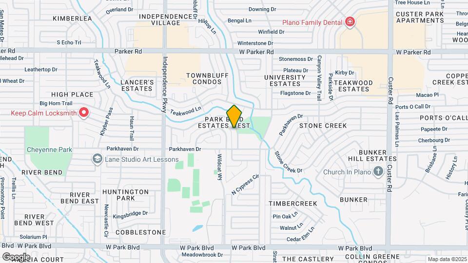 2621 Pinehurst Dr Map and Location Details