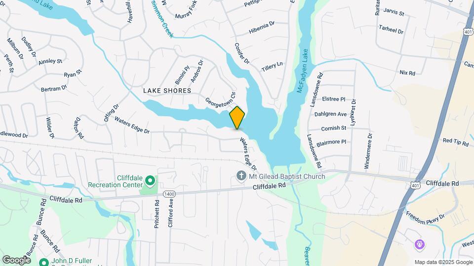 5726 Waters Edge Dr Map and Location Details