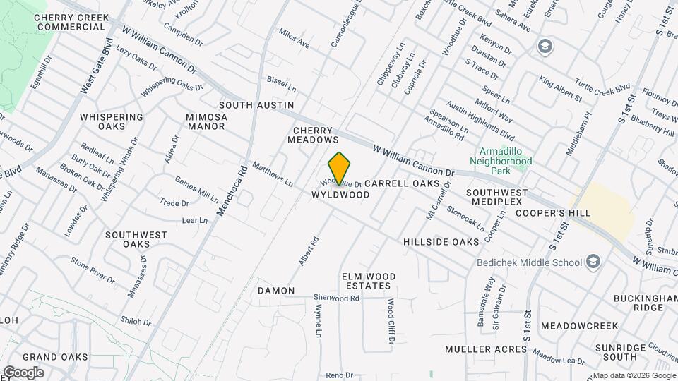 7103 Woodhue Ct Map and Location Details