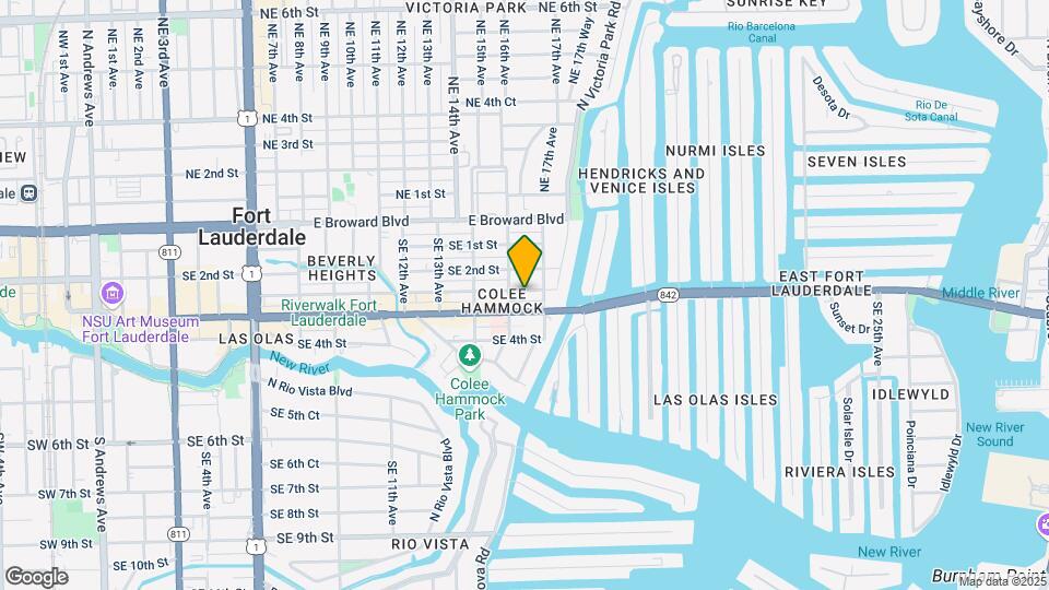 1612 SE 2nd Ct Map and Location Details