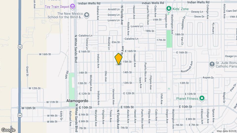 1413 N Florida Ave Map and Location Details