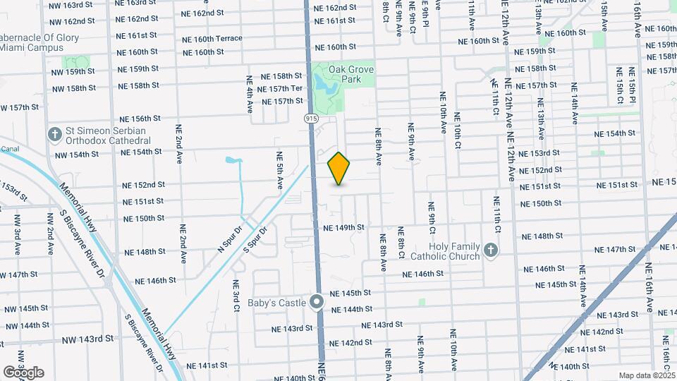 675 NE 151st St Map and Location Details