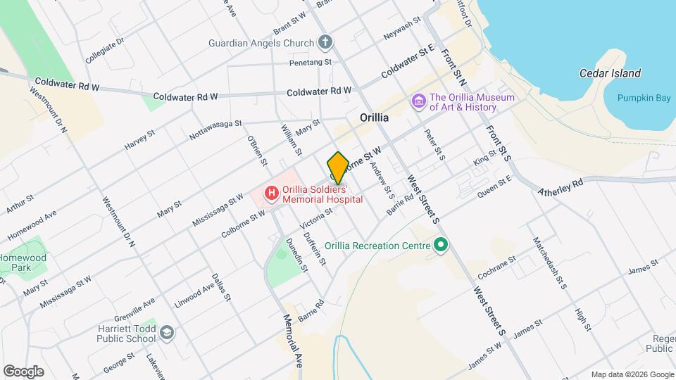 54 Wyandotte St Map and Location Details