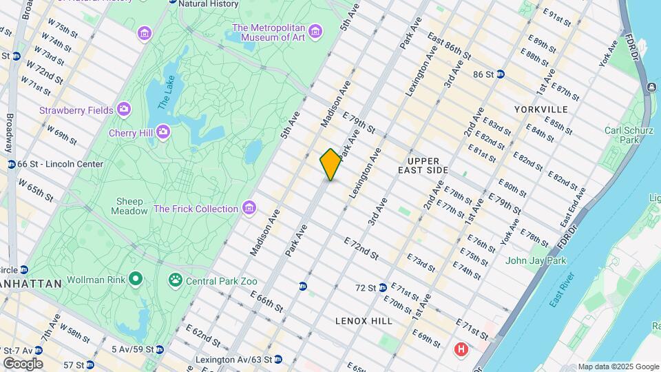 807 Park Ave Map and Location Details