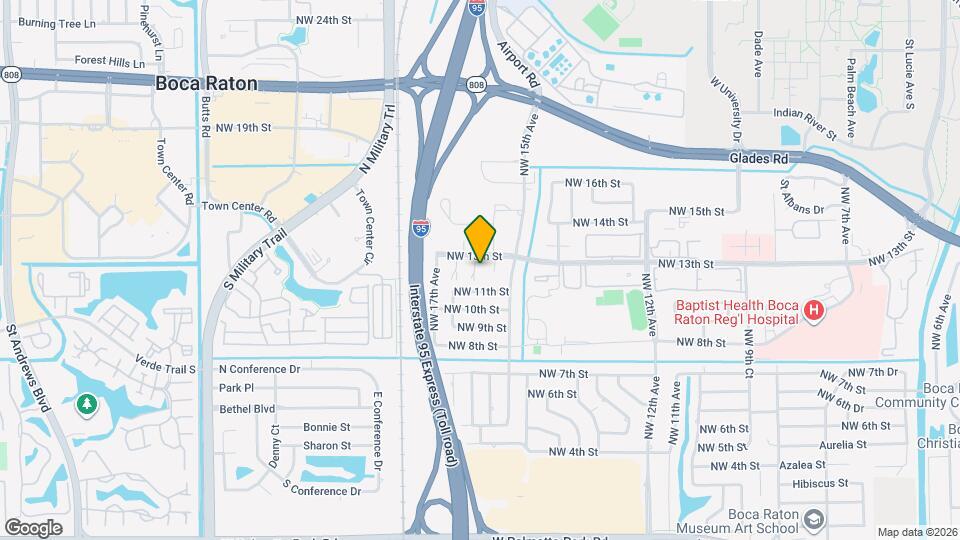 1220 NW 16th Ave Map and Location Details